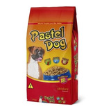 Ração Pastel Dog Cães Adultos 15kg Bom E Barato Dog Carne