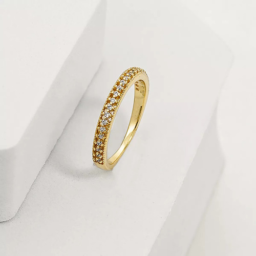 Anillo Precius Oro Laminado 18k