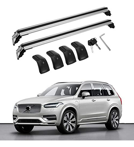 Rack De Techo Motorfansclub Para Volvo Xc90 2015-2022