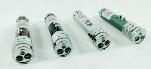 Pack X5 Unidades Puntero Laser Con Linterna Colores Surtido