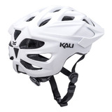 Casco Para Ciclismo Kali Chakra Solo Mtb Trail Color Blanco Solido Talla S/m