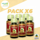 Tintura Madre Damiana Oasis - Pack X 6 - Vigorizante 