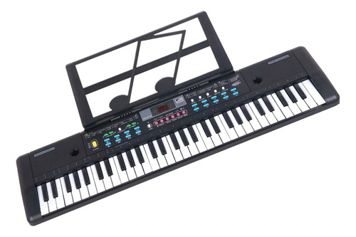 Piano Eléctrico Teclado Con Soporte Para Hojas 61