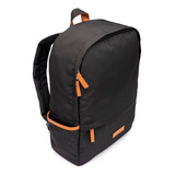 Mochila Slim Preta Detalhes Caramelo Imaginarium Cor Preto