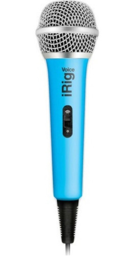 Micrófono De Mano Ik Multimedia Irig Voice Blue