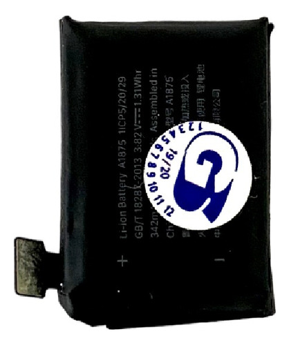 Bateria Compatível Apple Watch Series 3 42mm Gps A1875