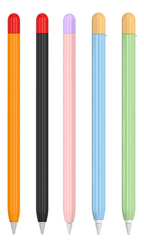 Protector Funda Silicona Para Apple Pencil 1  - Colores