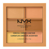 Paleta De Corrección Y Contorno Nyx - Medio