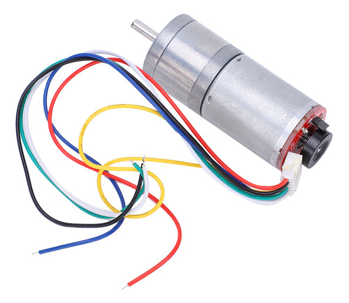 Encoder De Velocidad, Motor De Engranajes, Cepillo Dc, Reduc