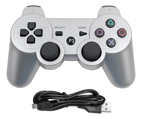 Controlador Inalámbrico Bluetooth For Play Station 3, Pc