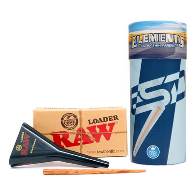 Rolling Paper Raw Elements, Tamaño King, Paquete De 50 Unida | Meses sin interés