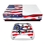 Skin Mightyskins Para Microsoft Xbox One S - Bandera