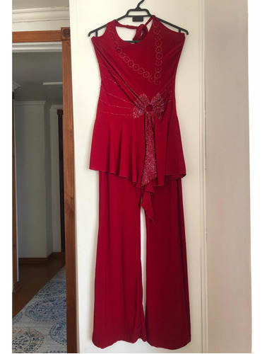 Vestido De Fiesta Talla M Rojo