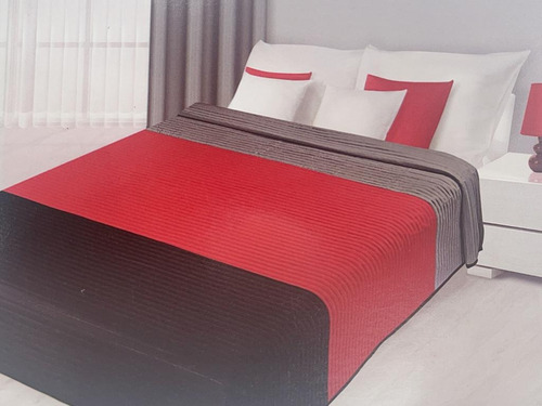 Cubrecama Cover Matelaseado Twin 1 1/2 Plaza Varios Colores