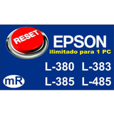 Reseteo Epson L380, L383, L385, L485 Ilimitado 1pc - Llave