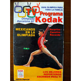 Revista Tv Programa Kodak Juegos Olímpicos Barcelona 1992