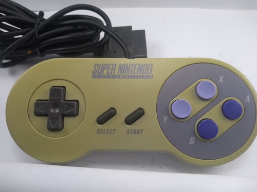 Controle Original P/ Super Nintendo Snes Funcionando