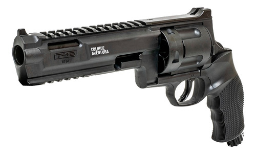 Pistola Revolver Co2 Disuasiva Defensa Umarex T4e Cal .68