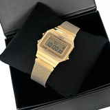 Relógio Casio  Feminino Vintage Slim Dourado A700wmg-9adf 