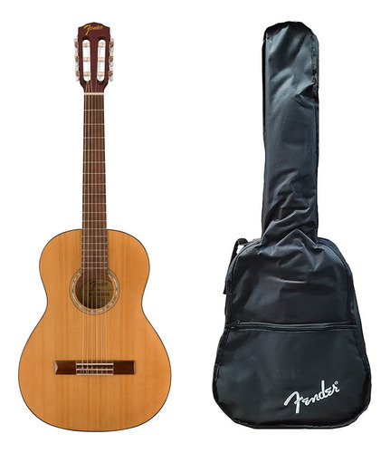 Guitarra Clasica Fender Fa 15n 3/4 Con Funda Cuo