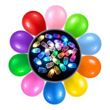 Globos Luminosos Led X25 Brilla Con Luz Uv Cotillon, Pileta.