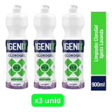 Igenix Clorogel Lavanda 900ml Pack 3 Unidades