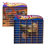 Dois Expositores De Carrinhos Hotwheels 50 Nichos Novo Mdf