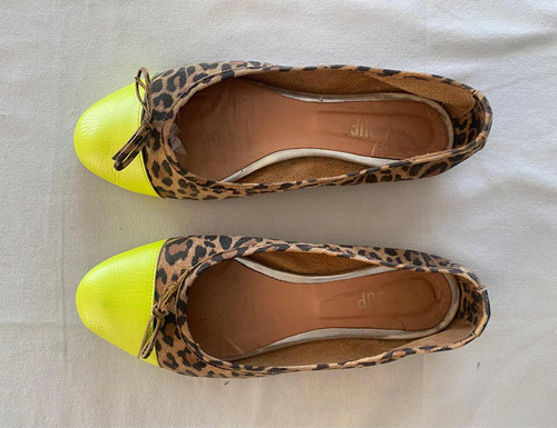 Le Loup. Ballerinas Animal Print. T 37 (con Detalle) #sol53