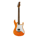 Guitarra Tagima Classic Series Stella Transparent Amber Hss