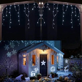 Navidad Luces Decorativas 100 Led Serie Cascada 2.4 Mts