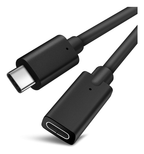 Cable Extension Usb Tipo C Hembra Macho Gen 3.2 60w 10gbps