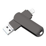 Pen Drive 128gb Usb Lightning Para iPhone Armazenamento