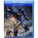 Titanes Del Pacifico Blu Ray 3d + Blu Ray Película Nuevo