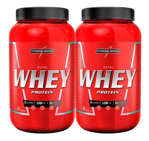 Combo 2 Nutri Whey Isolado Conc Chocolate Integralmedica