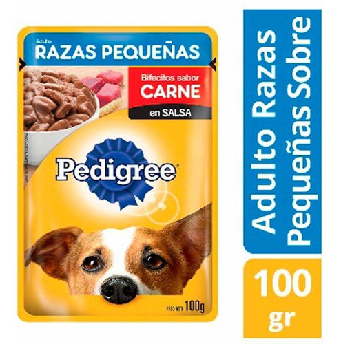 Pack X 3 Unid Alimento Animales  Pourpcar 100 G Pedigree Al