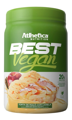Best Vegan Protein Pote 500g - Atlhetica Nutrition