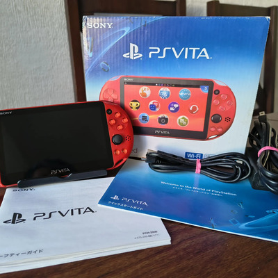 Ps Vita Play Station Vita 128gb Con Juegos Rojo Metalico | Meses sin interés