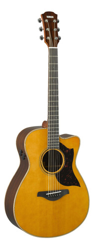 Guitarra Electroacústica Yamaha A3 Ac3r Are Para Diestros Vintage Natural Brillante