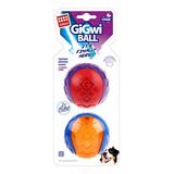 Pelota Para Perros Squeaker 2 Unidades Talla L Gigwi