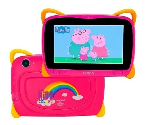 Tablet Krono Kids Colors Ram 1gb / Rom 16 Gb Niños-niñas 