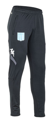 Pantalon Salida Racing Club Kappa 2023 Slim Fit Negro Adulto