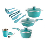 Essen Aqua Set 4 Piezas C/antiadherente Nova Trimum Oferta!!