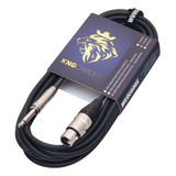 Cabo Microfone Emborrachado Xlr P10 Mono 7 Metros Wireconex