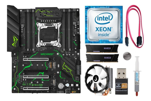 Kit Gamer X99 Xeon E5 2650v4/ 32gb Ddr4/ Cooler/ Wi-fi