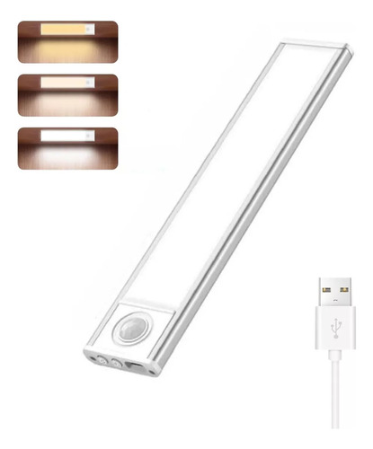 Lámpara Sensor Luz Led Closet Sensor De Movimiento 30 Cm