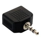 Adaptador De Audio 3,5 Mm 2 Plug Estereo / Crisol Tecno