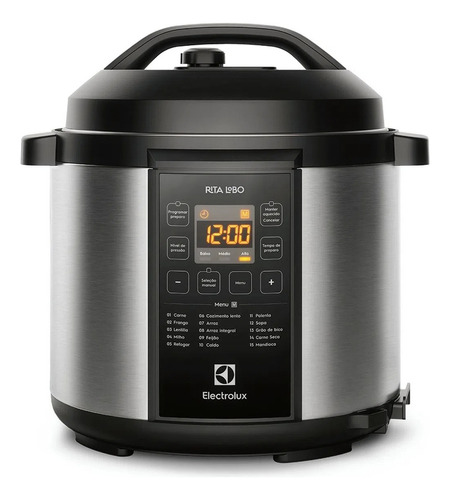 Panela De Pressão Elétrica Digital 6l Electrolux Pcc20-110v