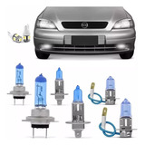 Kit Lampadas Astra 98 99 2000 2001 2002 Super Brancas Serve Se For Farol H7 H1 Milha H3 Techone 8500k 55w 12v Inmetro