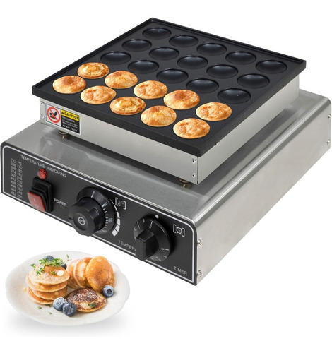 Maquina Industrial Cocina Para Mini Hot Cakes 25 Pz Color Gris