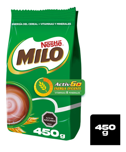Saborizante Para Leche Milo® 450g 
